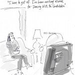 Dancing with the Stars cartoon vs the election