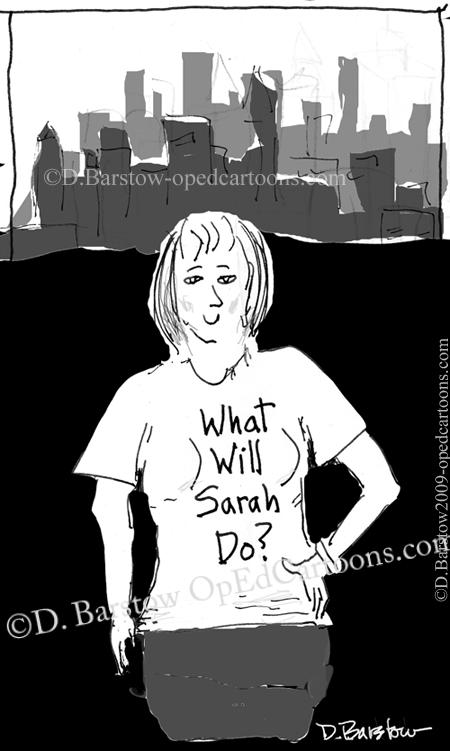 Sarah Palin T-shirt graphic