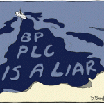bp oil spill cartoon by donna barstow