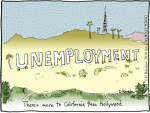cartoon on hollywood unemployment