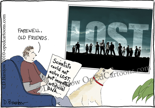 goodbye lost cartoon