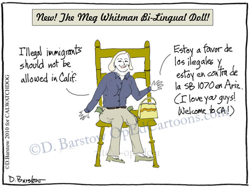 Meg Whitman Bi-lingual Doll