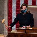 nancy wears mask like good girl, while impeaching our president